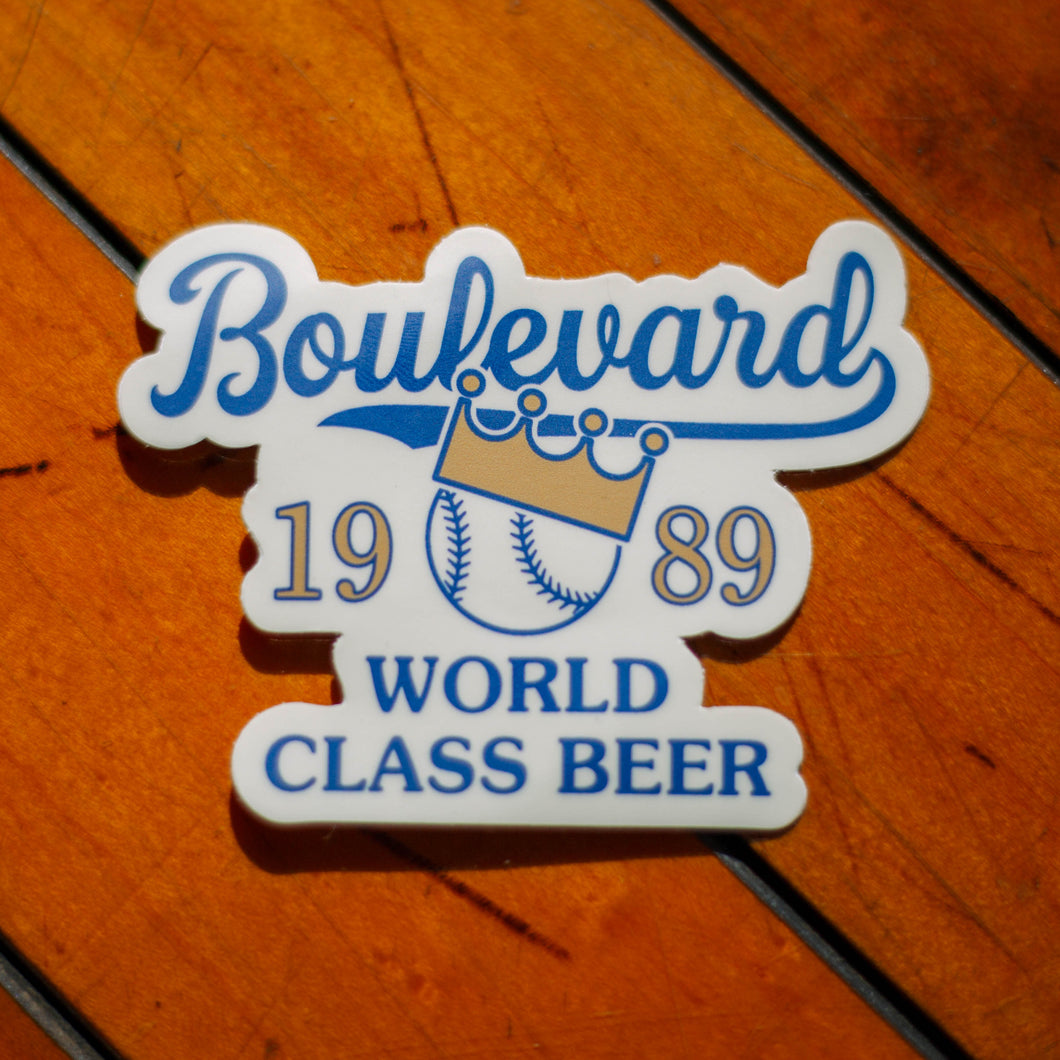 World Class Beer Sticker