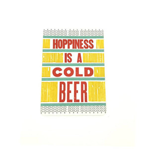 Hammerpress Hoppiness Postcard cover