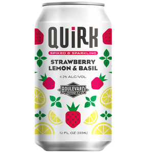 Quirk Strawberry Lemon & Basil Can