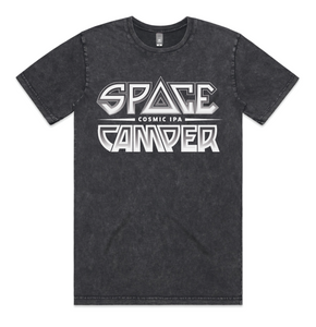 Space Camper Stone Wash Tee front art