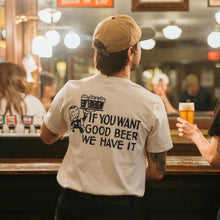 Load image into Gallery viewer, Good Beer Throwback Tee
