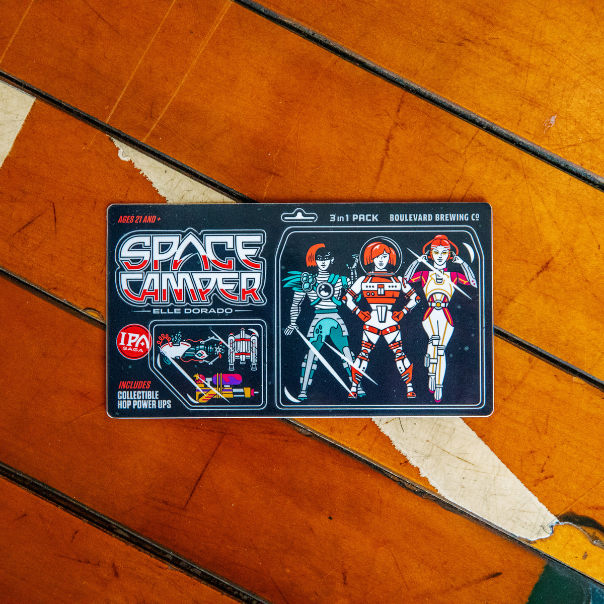 Outback Action Figure Sticker Space Camper Action Figure Sticker – Boulevard Brewing Co