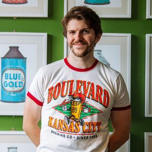 Football Pint Ringer Tee