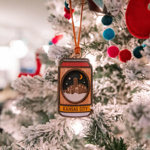 Wooden Brewery Ornament