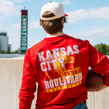 Load image into Gallery viewer, Football Helmet Long Sleeve Tee
