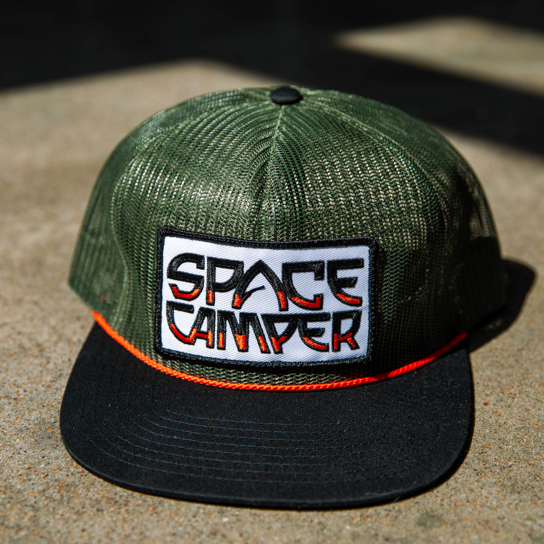 Space Camper Mesh Trucker