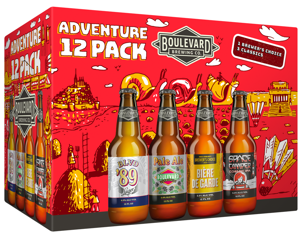Fall 23 Adventure Mix Twelve Pack 12 oz. Bottles