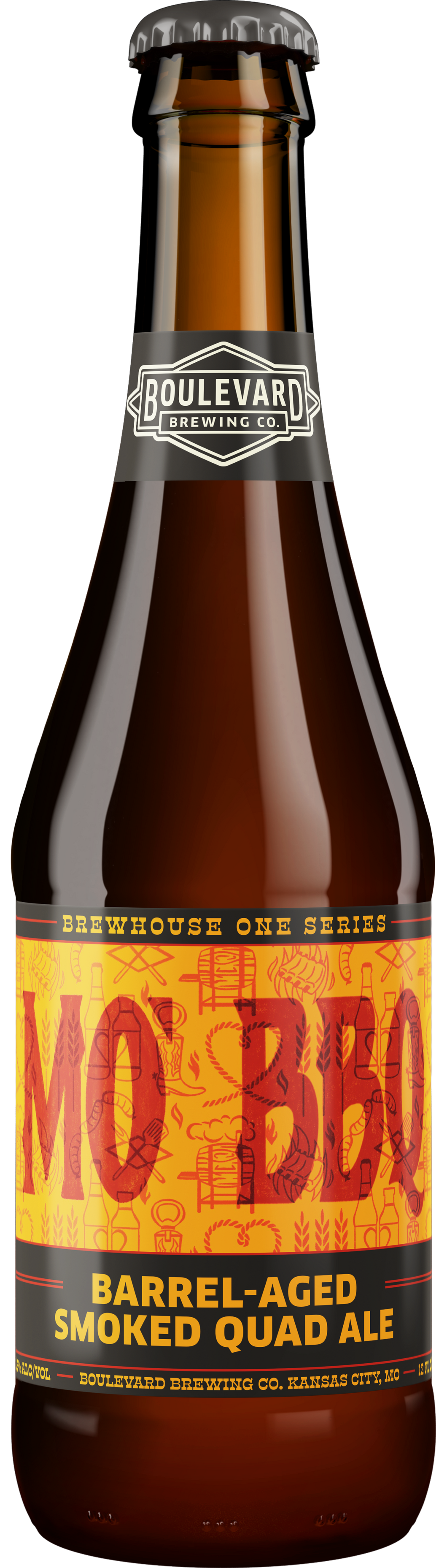 BH1 Mo' BBQ Barrel-Aged Smoked Quad Ale Bottle