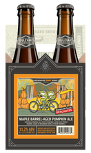 Load image into Gallery viewer, AVAILABLE NOW-BH1 Maple Barrel-Aged Pumpkin Ale 4pk
