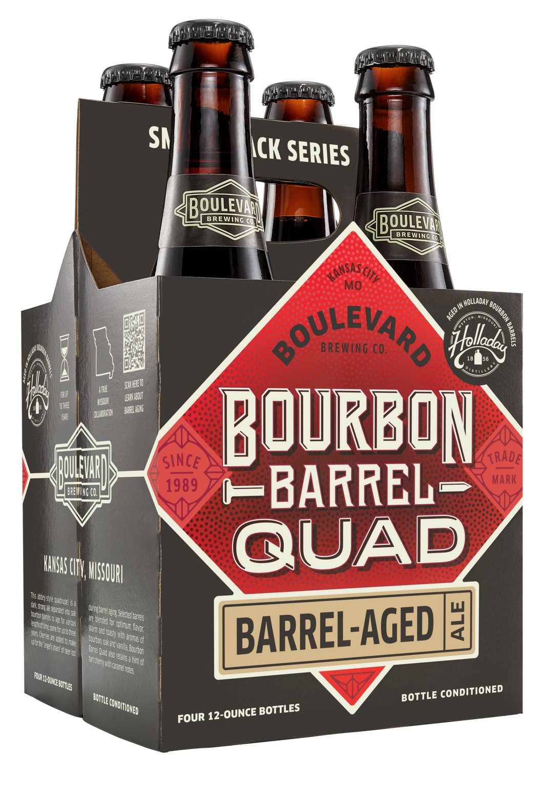 Bourbon Barrel Quad Four Pack 12 oz. Bottles