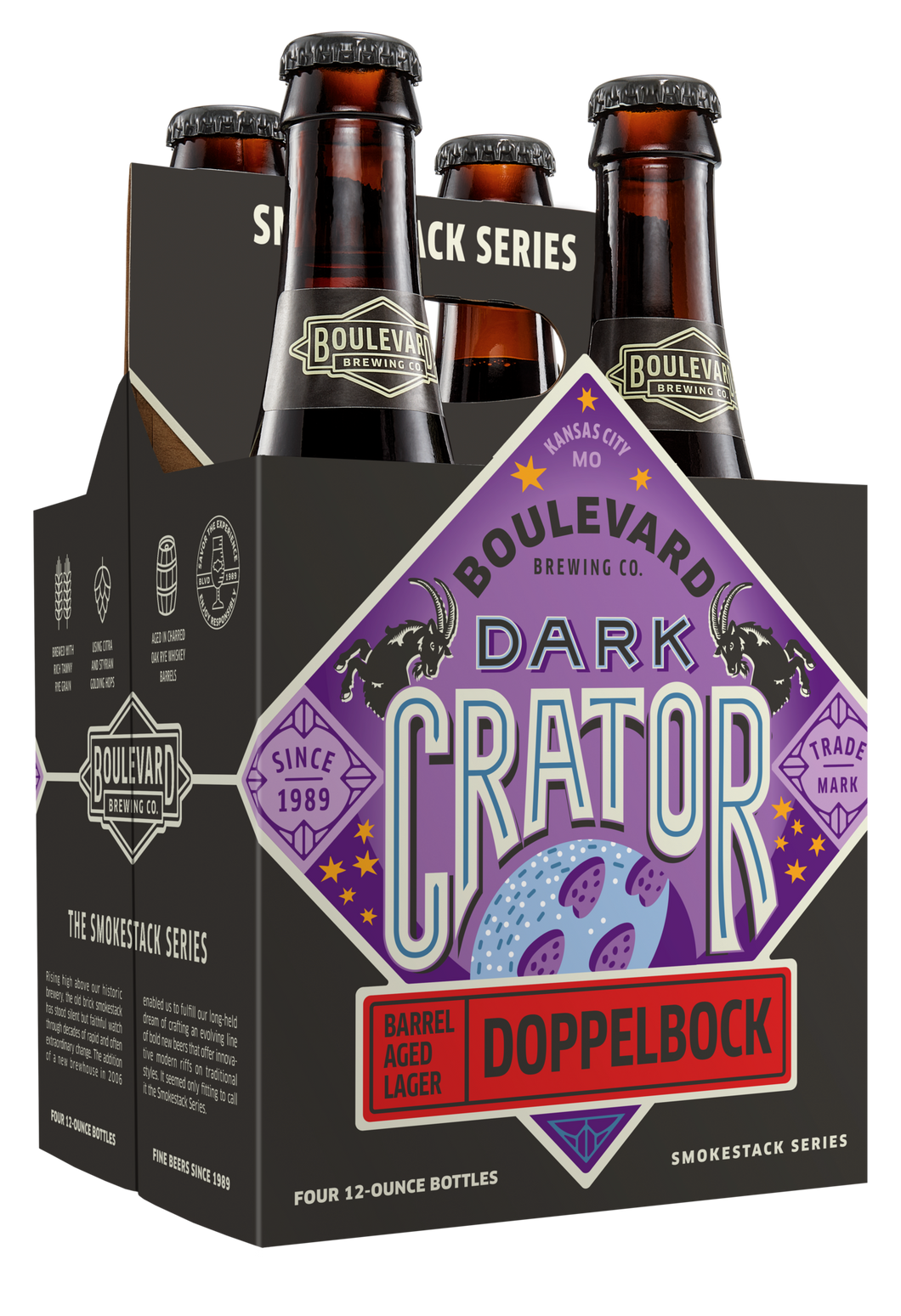 Dark Crator Four Pack 12 oz. Bottles