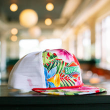 Load image into Gallery viewer, Throwback Tropical Trucker Hat

