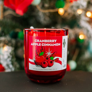 Quirk Cranberry Apple Cinnamon Candle
