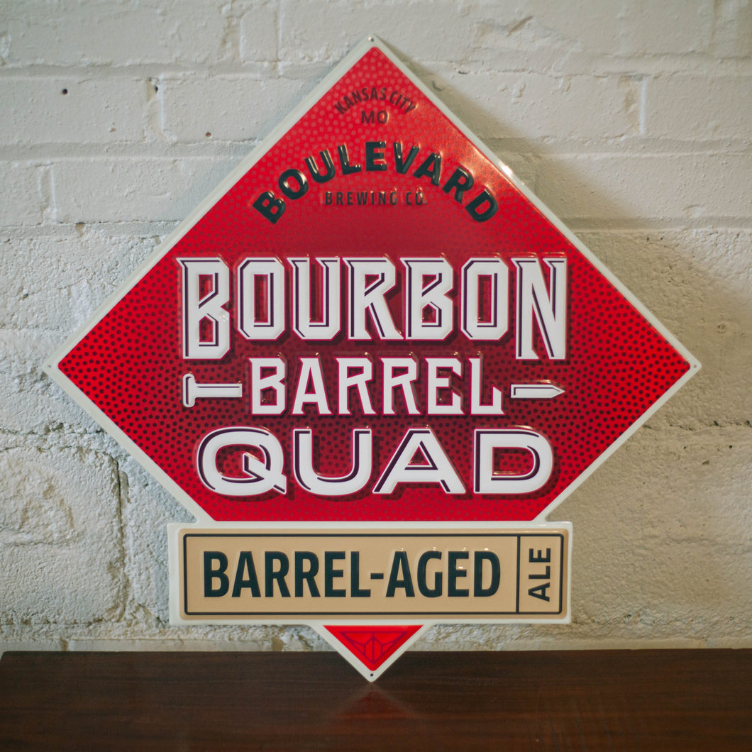 Bourbon Barrel Quad Tin Tacker