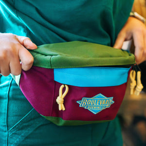 Diamond Logo Colorblock Fanny Pack