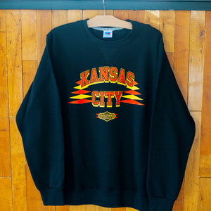 Diamonds Red & Gold Crewneck