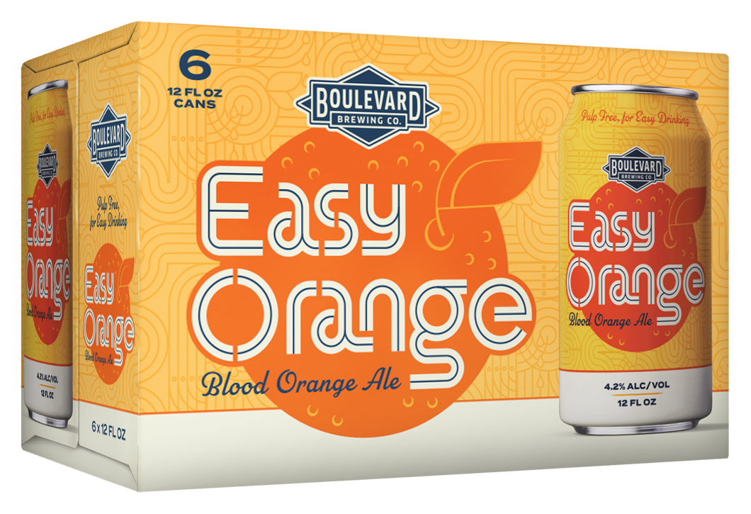 Easy Orange Six Pack 12 oz. Cans
