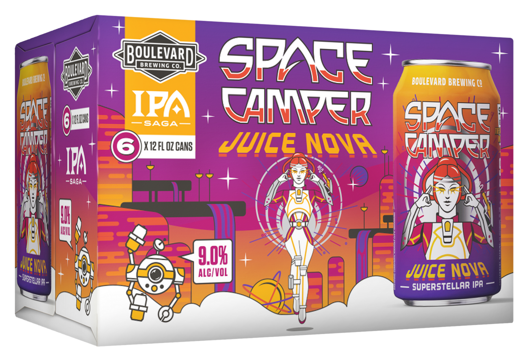 Space Camper Juice Nova Six Pack 12 oz. Cans