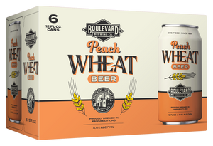 Peach Wheat Six Pack 12 oz cans
