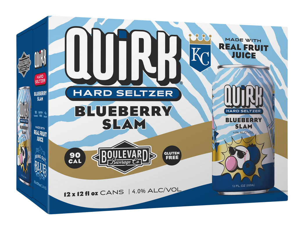 Quirk Blueberry Slam 12 Pack 12 oz. Cans