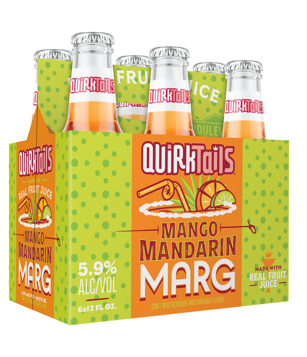 Quirktails Mango Mandarin Marg Six Pack 12 oz. Bottles – Boulevard ...