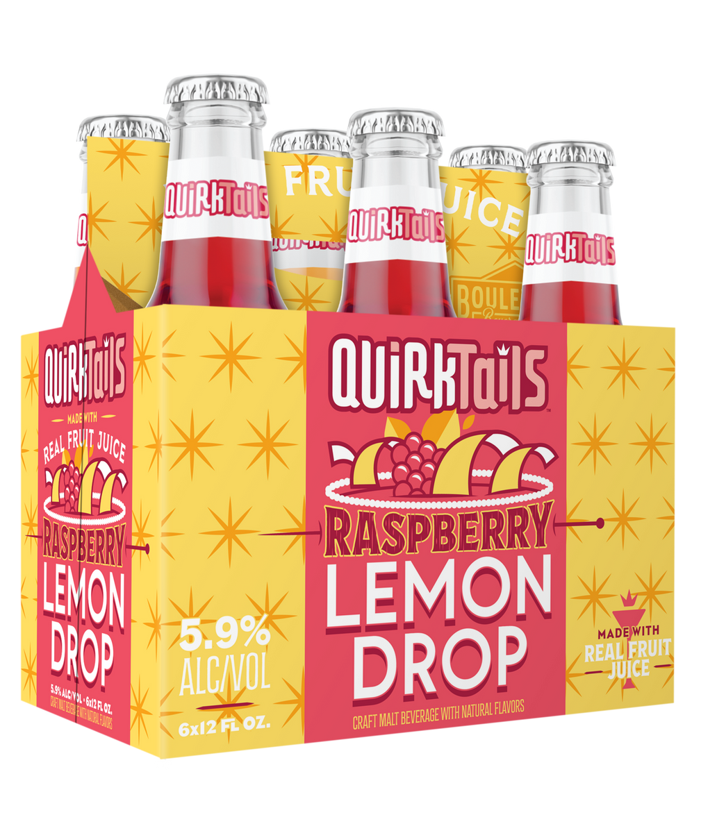 Quirktails Raspberry Lemon Drop Six Pack 12 oz. Bottles – Boulevard ...