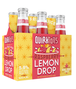 Quirktails Raspberry Lemon Drop Six Pack 12 oz. Bottles
