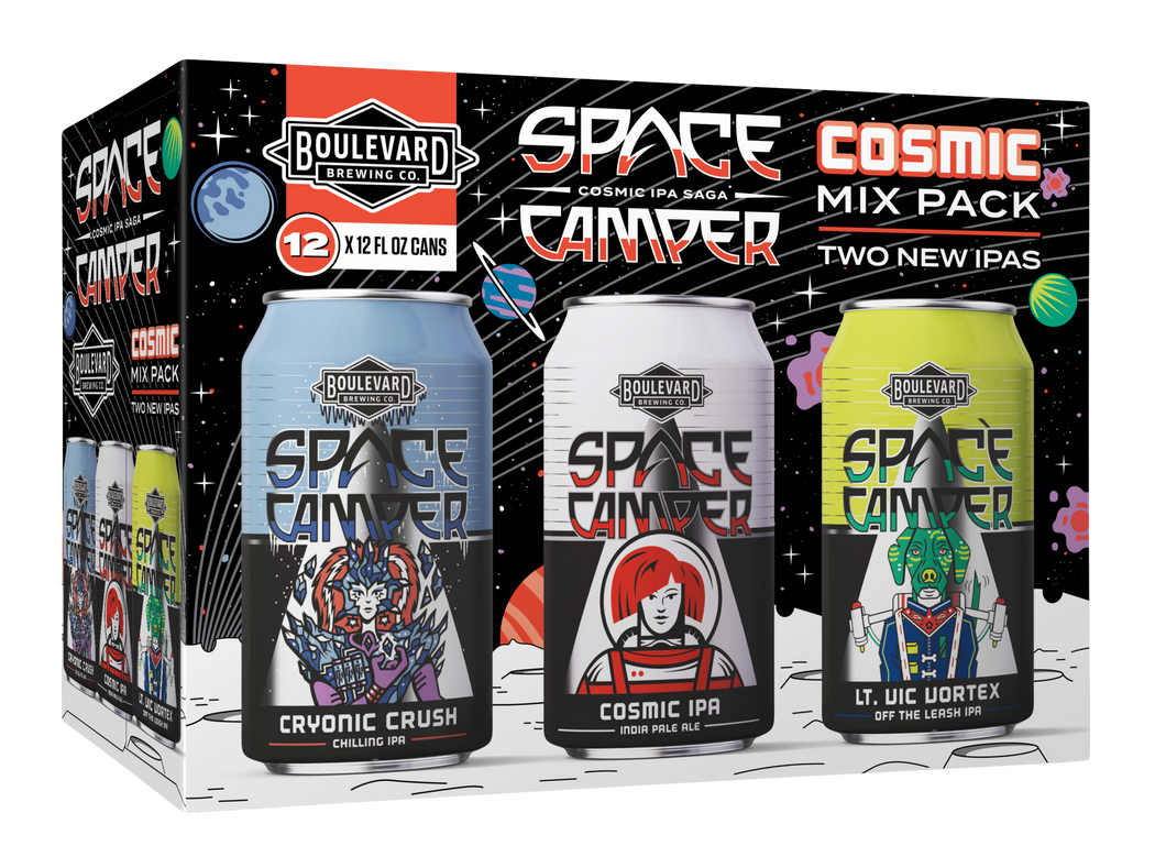 Space Camper Cosmic Mix Twelve Pack 12 oz. Cans