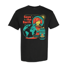 Load image into Gallery viewer, Oddities Space Camper Black Tee
