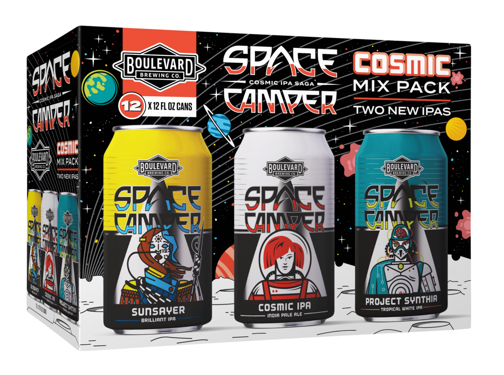 Space Camper Cosmic Mix Twelve Pack 12 oz. Cans