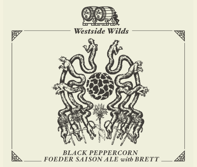Westside Wilds Black Peppercorn Foeder-Aged Saison Ale w/ Brett 750ml