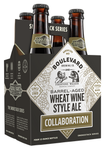 Barrel-Aged Wheat Wine Style Ale Four Pack 12 oz. Bottles