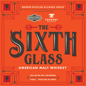 The Sixth Glass American Malt Whiskey- NO DISCOUNTS