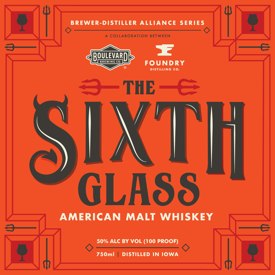 The Sixth Glass American Malt Whiskey- NO DISCOUNTS