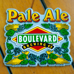 A die-cut magnet of the original Pale Ale logo.