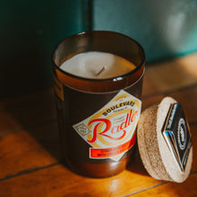 Load image into Gallery viewer, Radler candle on table
