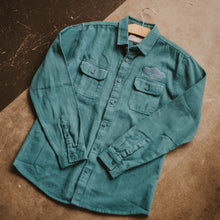 Load image into Gallery viewer, Flynn Atlantic Blue Button Up
