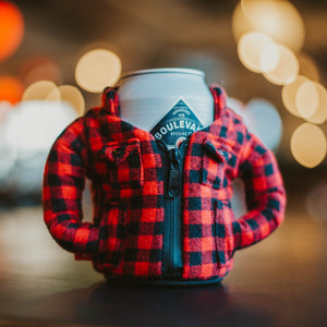 Puffin Red Plaid Jacket Koolie