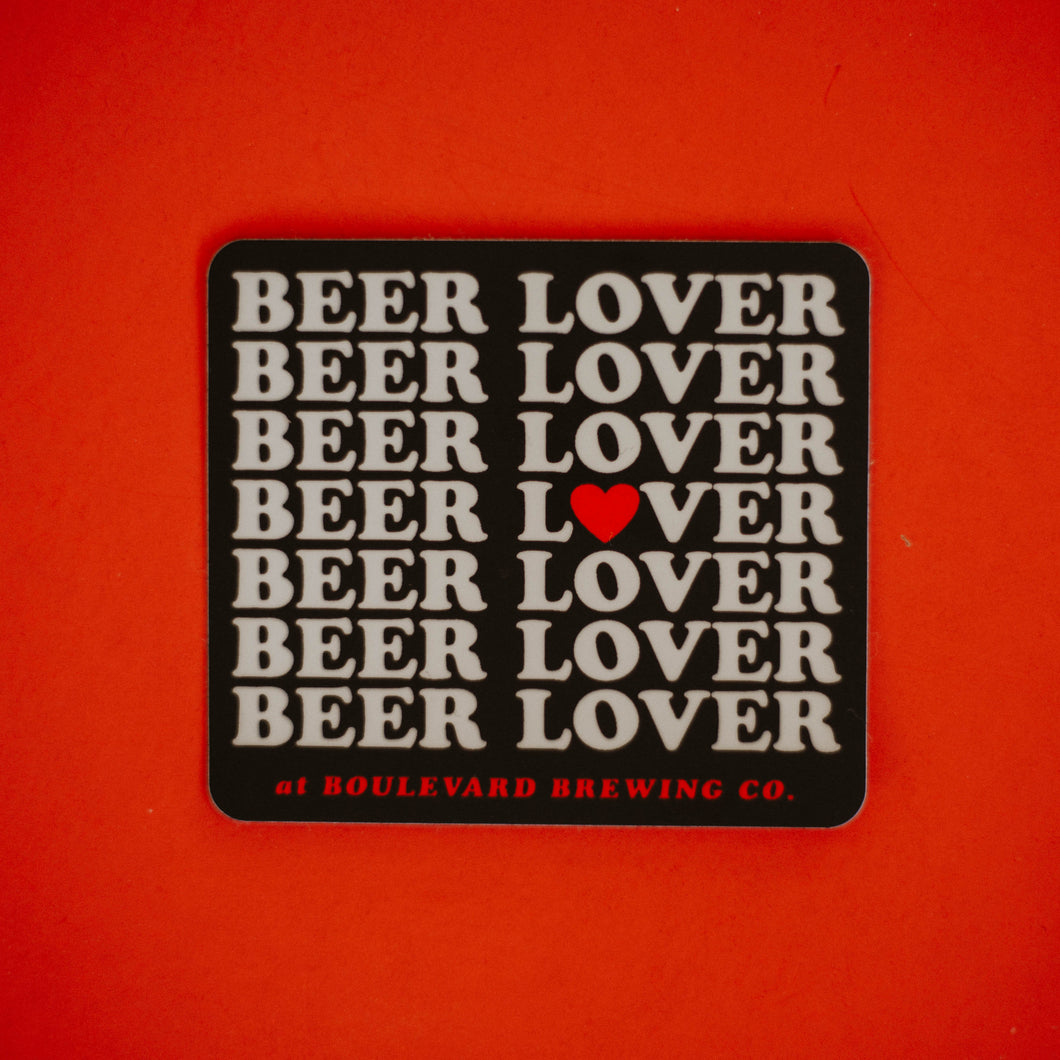 Beer Lover Repeat Sticker