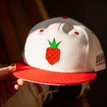 Load image into Gallery viewer, Vintage Quirk Strawberry Flatbill

