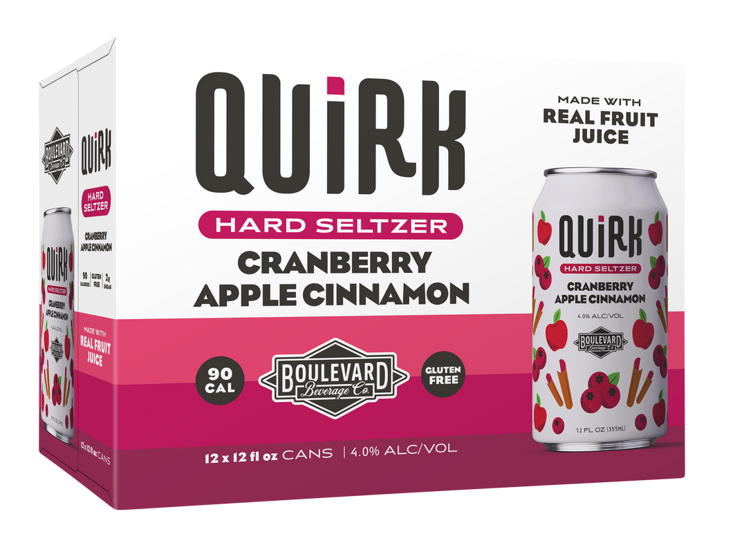 Quirk Cranberry Apple Cinnamon Twelve Pack