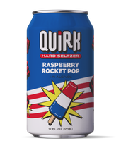 Load image into Gallery viewer, Quirk Raspberry Rocket Pop Twelve Pack
