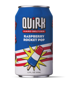 Quirk Raspberry Rocket Pop Twelve Pack