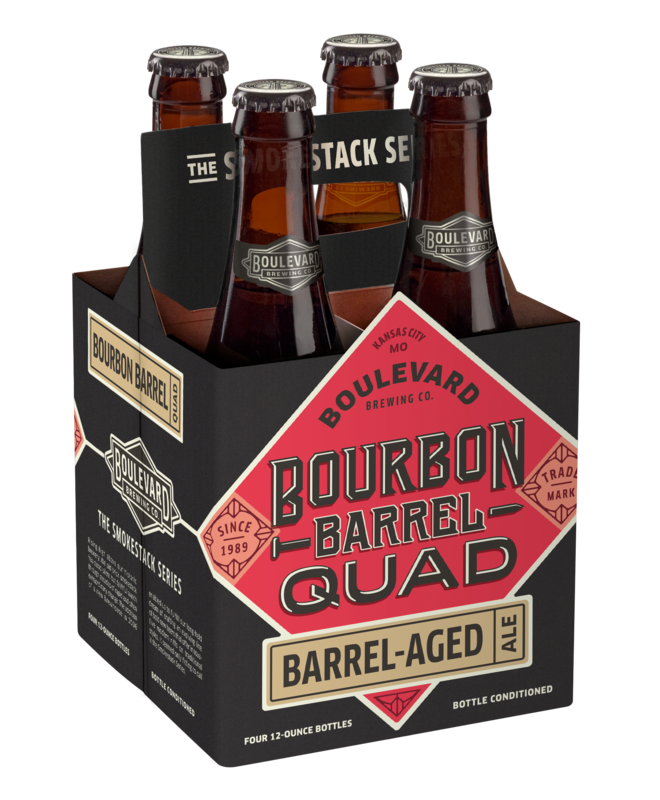 Bourbon Barrel Quad Four Pack 12 oz. Bottles – Boulevard Brewing Co