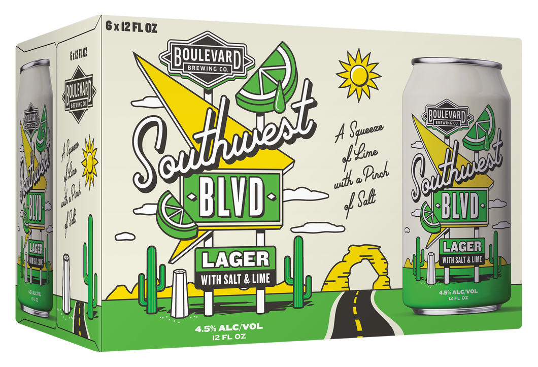 Southwest Boulevard Six Pack 12 oz cans