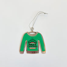 Load image into Gallery viewer, Nutcracker Ugly Christmas Sweater Ornament

