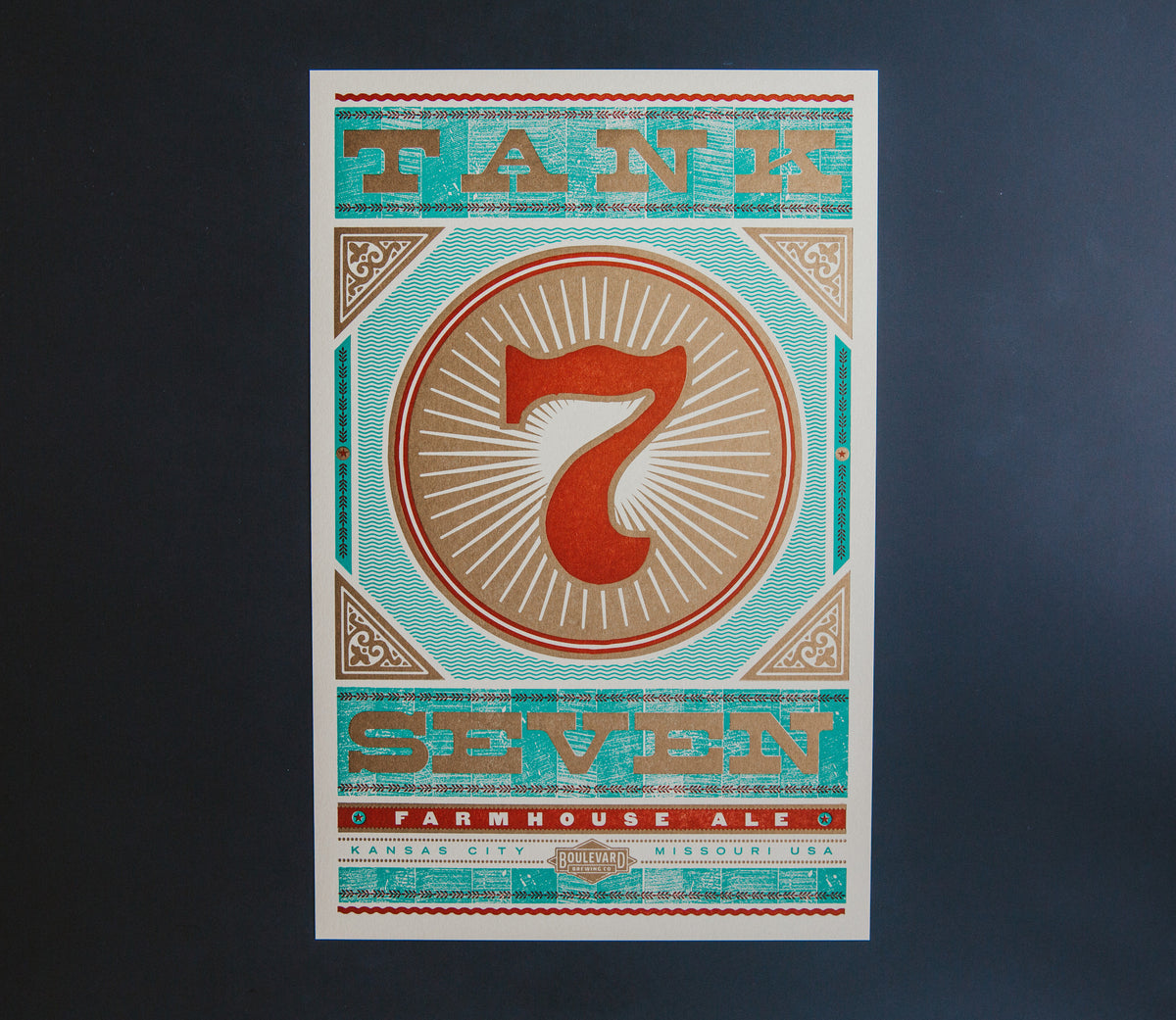 Hammerpress Tank 7 Poster – Boulevard Brewing Co