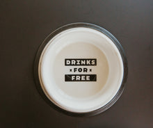 Load image into Gallery viewer, Dog Bowl with &quot;Drinks for Free&quot;
