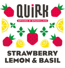 Load image into Gallery viewer, Quirk Strawberry Lemon &amp; Basil Logo
