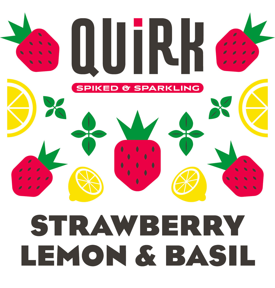 Quirk Strawberry Lemon & Basil Logo